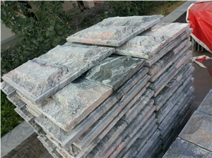 Multicolor Red Mushroom Stone, Chinese Multicolor Red Slab & Tile