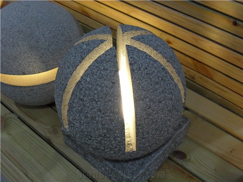 Natural Stone Garden Lanterns, Chinese Grey Granite Lanterns