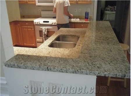 New Venetian Gold Granite Kitchen Countertop,Veneziano Gold Granite Countertop