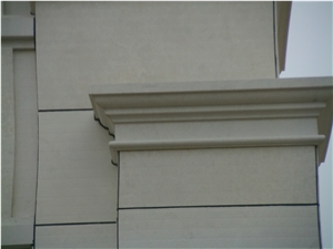 Projects and Special Shape Profession, Exterior & Interior Wall Molding & Border, Beige Limestone Ornaments
