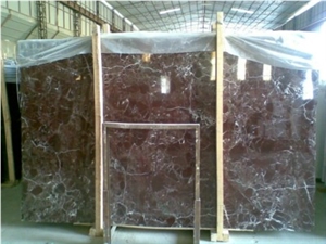 Rosso Lenvanto Marble slab and tile 