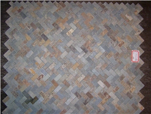 Rusty Slate Mosaic Tile Rusty Slate Mosaic Tile