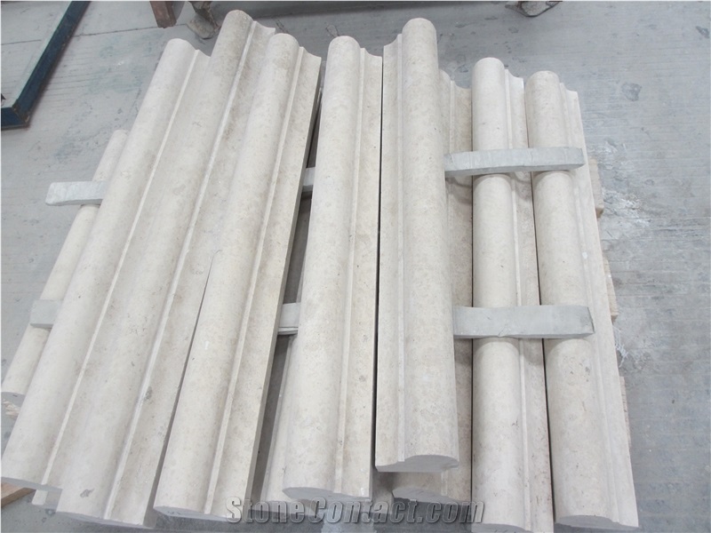 Special Shape Profession Molding & Border, Beige Limestone Molding & Border