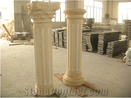 Stone Roman Columns,Column Caps,Column Bases