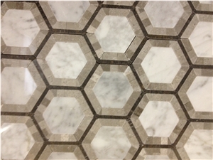 Supply Beautiful Mixed-Color Onyx Mosaic Tile