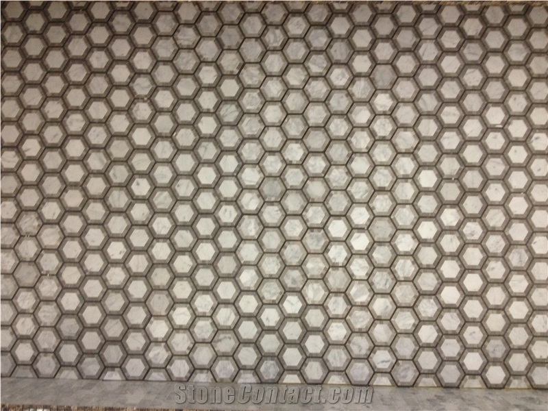 Supply Beautiful Mixed-Color Onyx Mosaic Tile