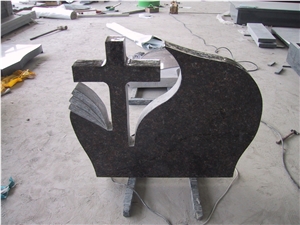 Tan Brown Granite Tombstone, Brown Granite Monument,Europe Granite Tombstone Tan Brown Granite Tombstone, Brown Granite Monument,Europe Granite Tombstone