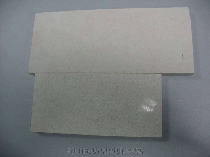 White Limestone Polished Slab,Tiles