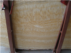 Yellow Honey Onxy Polished Slab,Tiles