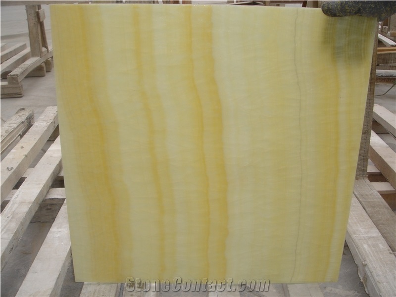 Yellow Onxy Slab and Tile,Honey Onxy with Glass, Honey Yellow Onyx
