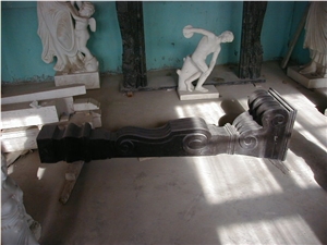 Absolute Black Column Granite