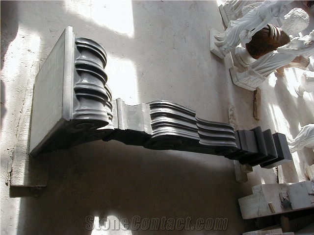 Absolute Black Column Granite