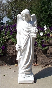 Angel Statues,Angel Stone Carving,Winged Angel Sculptures