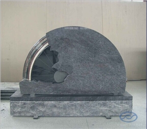 Aurora Granite Monument Design, Brown Granite Monument Design
