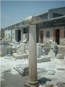 Beige Granite Column Beige Granite Column