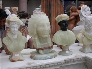 Beige Onyx Statue,Figure Statue