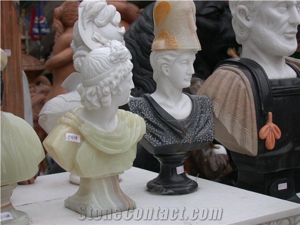 beige onyx statue,figure statue