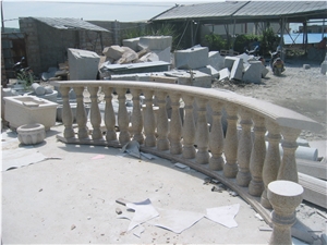 Big Quantity G682 Yellow Granite Baluster Railing