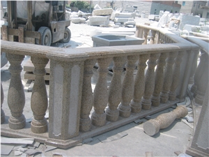 Big Quantity G682 Yellow Granite Baluster Railing