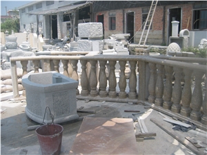 Big Quantity G682 Yellow Granite Baluster Railing