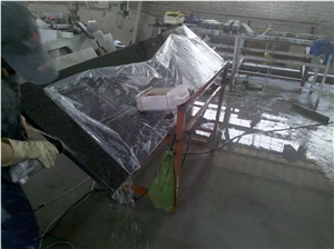 Black Impala Granite,South Africa Black Granite Kitchen Countertop