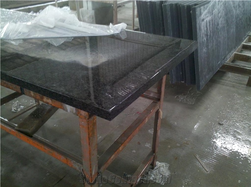 Black Impala Granite,South Africa Black Granite Kitchen Countertop