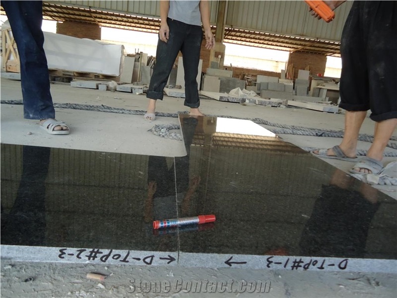 Black Impala Granite,South Africa Black Granite Kitchen Countertop
