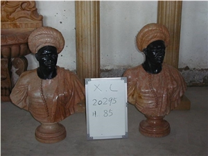 Brown and Black Statue,Figure Statue