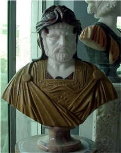 Brown Marble Statue,Head Statue