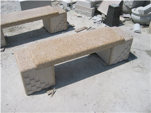 Cheap G682 Granite Bench, G682 Yellow Granite Bench