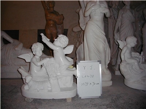 children angel sculptures,western statues,handcarved sculpture