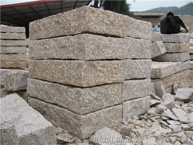 China High Quality G682 Kerbstone, G682 Yellow Granite Kerbs