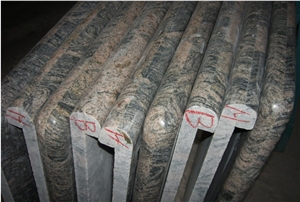 China Juparana Granite Kitchen Countertops, Brown Granite Kitchen Countertops