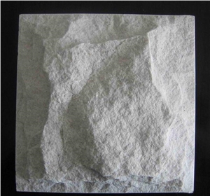 China White Sandstone Mushroom Stone for Wall Cladding