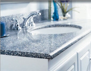 Dark Blue Quartz Stone Kitchen Countertop