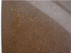 Dark Brown Artificial Quartz Stone Direct from Factory