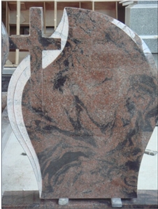 European Style Multicolor Red Headstone, Granite Polished and Carving Tombstone, Gravestone&Monument European Style Multicolor Red Headstone, Granite Polished and Carving Tombstone, Gravestone&Monument