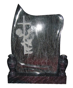 European sytle headstone,granite tombstone