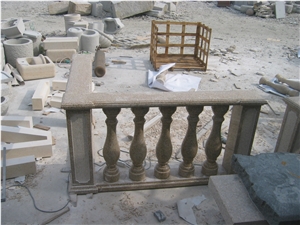 G350 Gold Balustrade Yellow Granite Balustrade & Railings