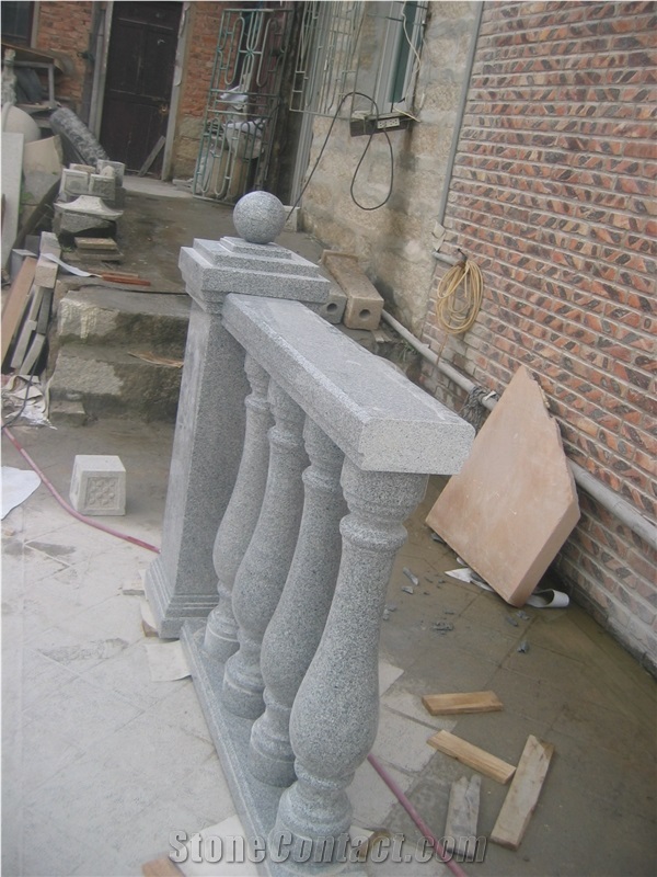 G623 Balustrade Grey Granite Railings