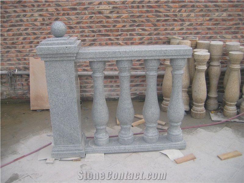 G623 Balustrade Grey Granite Railings