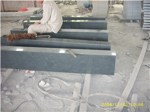 G654 Dark Grey Granite Polished Kerbstone G654 Dark Grey Granite Polished Kerbstone