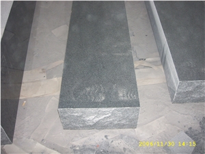 G654 Dark Grey Granite Polished Kerbstone