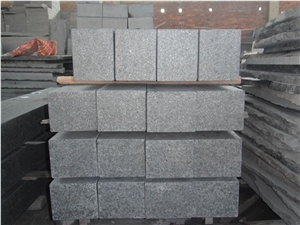 G654 Flamed Finished Kerbstone