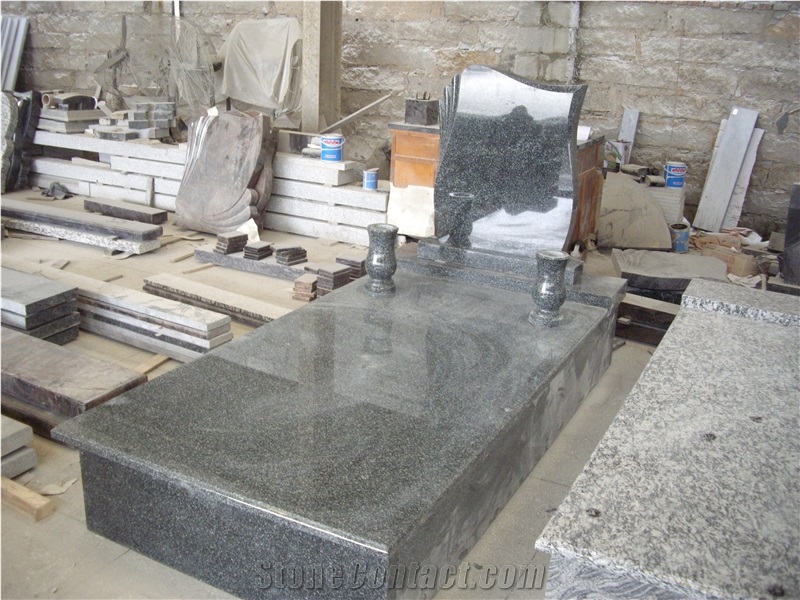 G654 granite tombstone