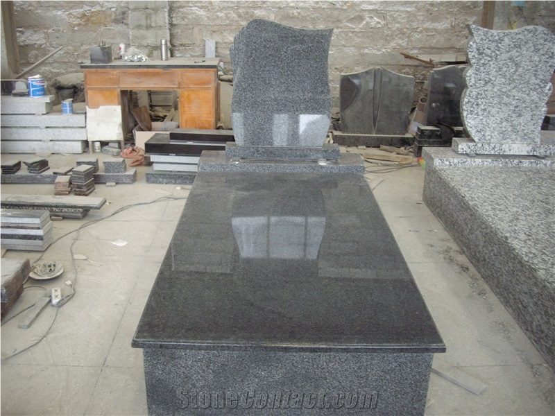 G654 granite tombstone
