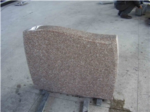 G664 Pink Granite Monument, Pink Tombstone, Pink Headstone
