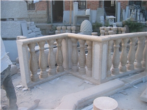 G682 Balustrade Yellow Granite Railings