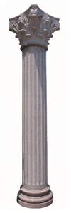 G687 Granite Column & Pillars,Hand-Craved Ionic Columns, G687 Column Pink Granite Ionic Columns G687 Granite Column & Pillars,Hand-Craved Ionic Columns, G687 Column Pink Granite Ionic Columns
