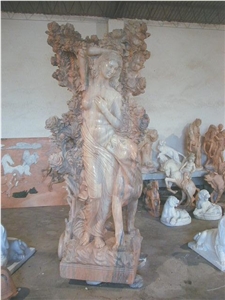 garden big sculpture,human stone sculpture,western statues,